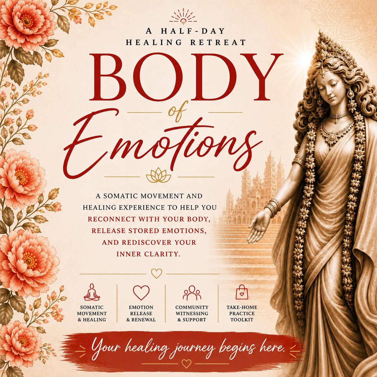 Body of Emotions somatic healing retreat
