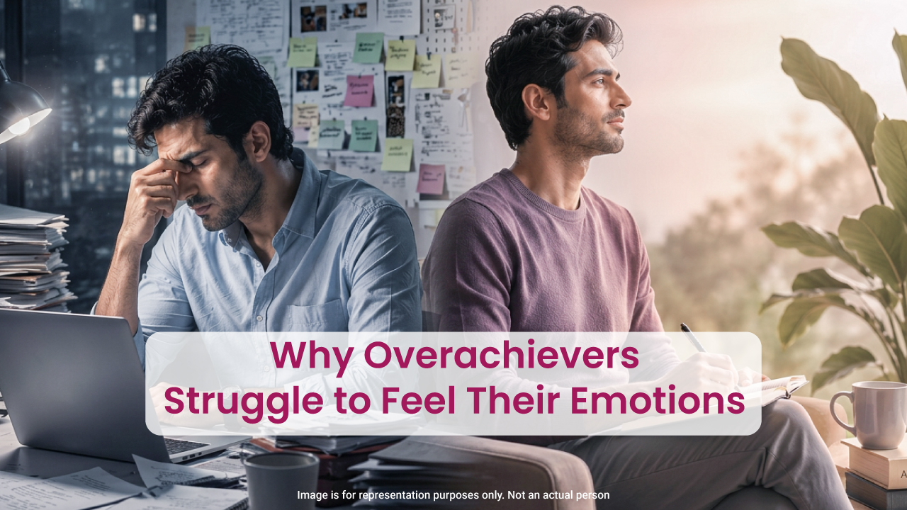 Why Overachievers Struggle to Feel Their Emotions